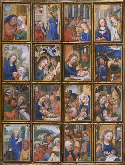 Tafel aus dem Stein-Quadriptychon alkotó: Simon Bening