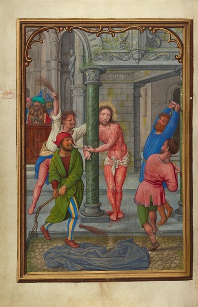 Die Geißelung alkotó: Simon Bening