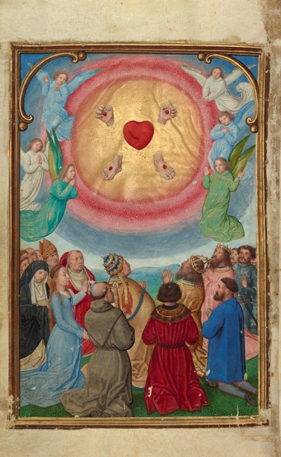 Die Verehrung der fünf Wunden alkotó: Simon Bening