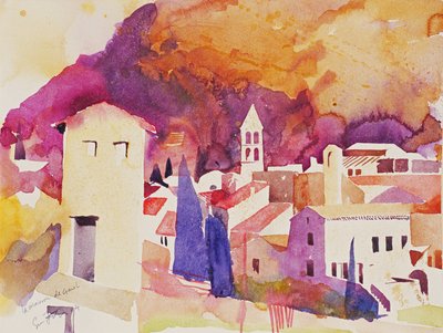 La Maison de Garel, 2004 (akvarell, papír) alkotó: Simon Fletcher