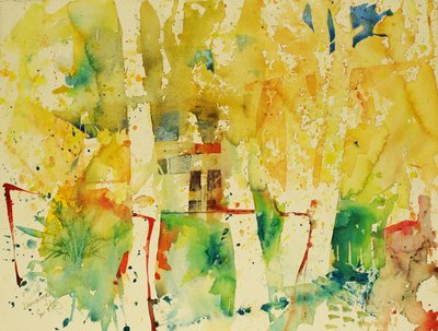 Lamalou, 2006 (akvarell) alkotó: Simon Fletcher