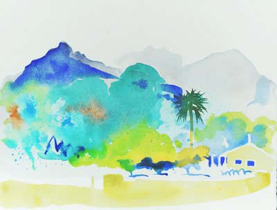 Út Sollerbe, 2015 (vizes szín) alkotó: Simon Fletcher