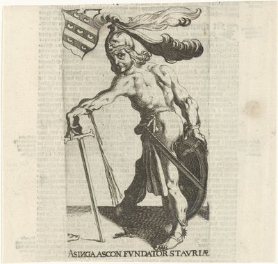 Asinga Ascon alkotó: Simon Frisius