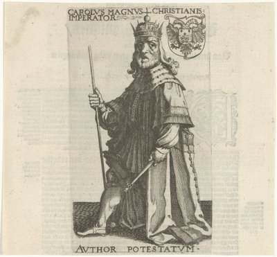 Károly Nagy császár alkotó: Simon Frisius