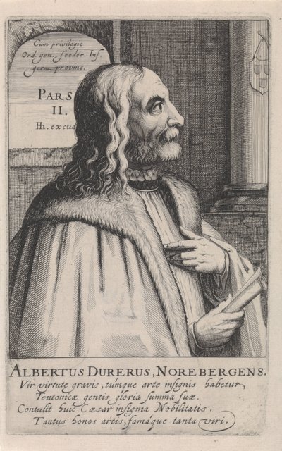 Albrecht Dürer portréja alkotó: Simon Frisius