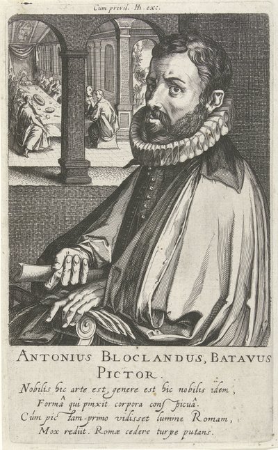 Anthonie Blocklandt portréja alkotó: Simon Frisius