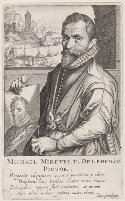 Michiel Jansz. van Mierevelt portréja alkotó: Simon Frisius