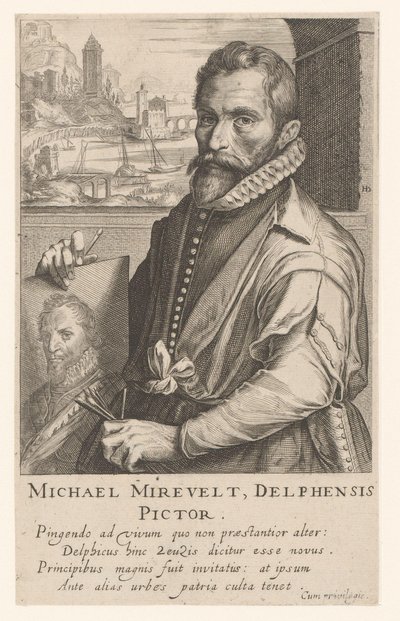 Michiel Mierevelt portréja alkotó: Simon Frisius