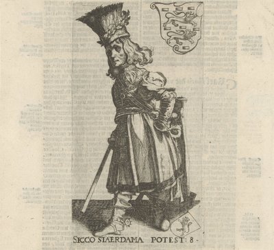 Sicko Sjaerdema alkotó: Simon Frisius