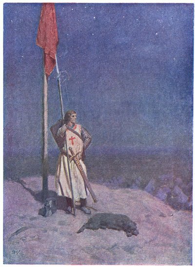 Az egész természet körülötte nyugodt holdfényben vagy mély árnyékban aludt alkotó: Simon Harmon Vedder