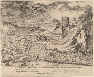 A Hajótörés alkotó: Simon Novellanus after Cornelis Cort