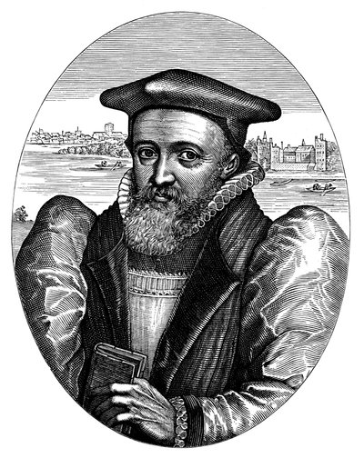 George Abbott 1562-1633, angol pap és Canterbury érseke, XVII. alkotó: Simon Pass
