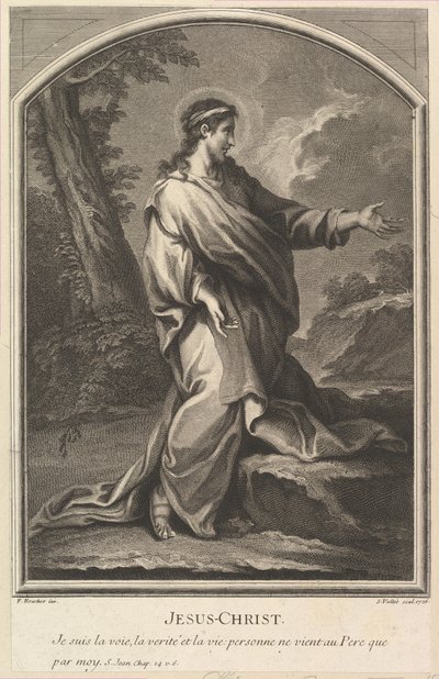 Jézus Krisztus, 1726. alkotó: Simon Vallee