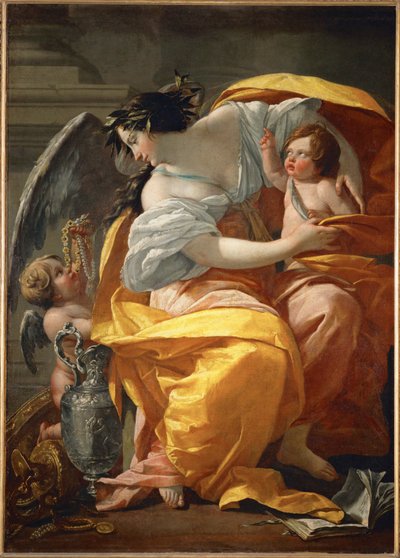 Allegorie de la Richesse - A gazdagság allegóriája ... alkotó: Simon Vouet
