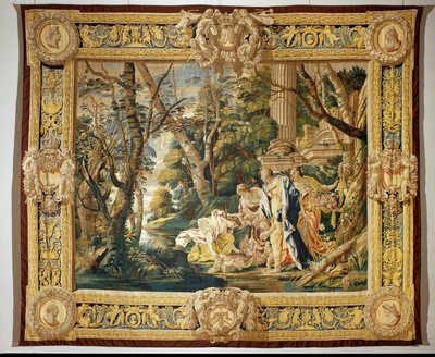 Mózes megmenekült a vízből ... alkotó: Simon Vouet