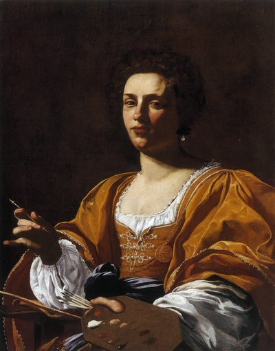 Artemisia Gentileschi portréja, 1623-1626. alkotó: Simon Vouet