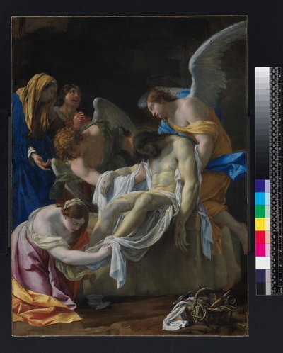A síremlék, 1635-1638 alkotó: Simon Vouet