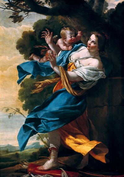 A szerelem, ami megbosszulta, 17. század. alkotó: Simon Vouet