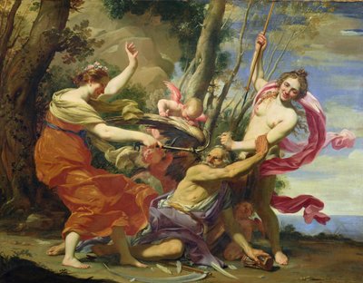 A fiatalság és a szépség által legyőzött idő alkotó: Simon Vouet