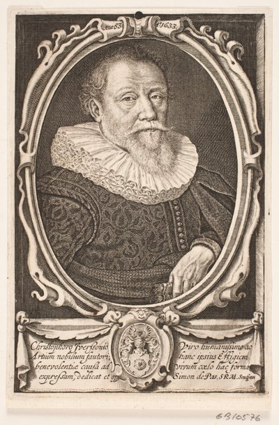 Christopher Iversen, királyi kamattisztviselő alkotó: Simon de Pas