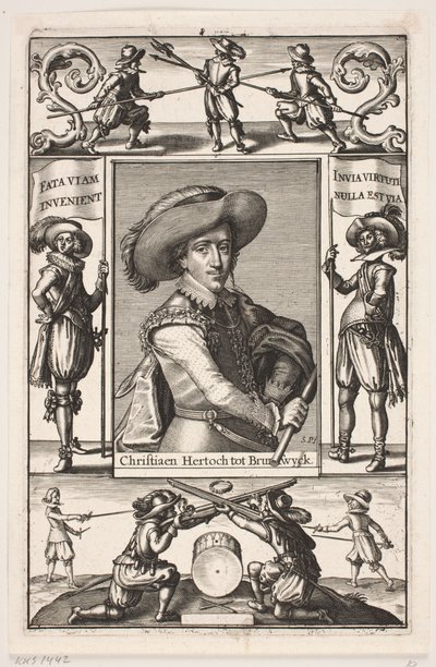 Christian braunschweigi herceg alkotó: Simon de Pas