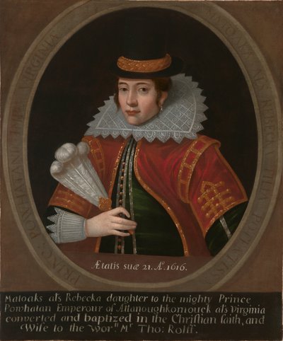 Pocahontas alkotó: Simon van de Passe
