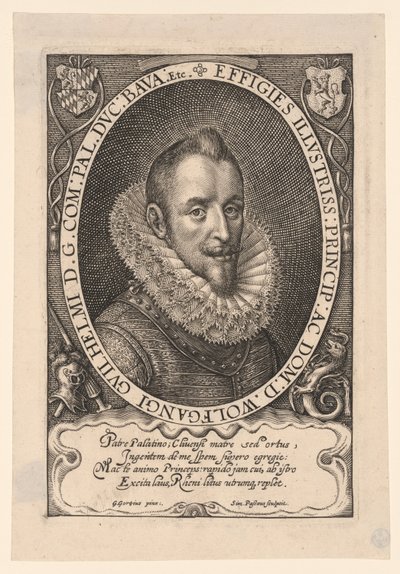 Wolfgang Vilmos, pfalzi gróf alkotó: Simon van de Passe