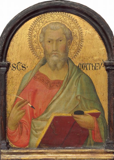 Szent Máté, c. 13151320. alkotó: Simone Martini