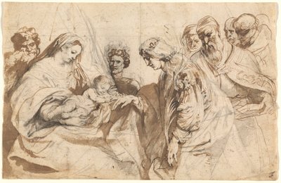 Szent Katalin misztikus házassága alkotó: Sir Anthony van Dyck