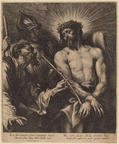 A tövissel megkoronázott Krisztus alkotó: Sir Anthony van Dyck and Lucas Emil Vorsterman