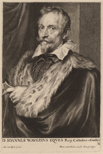 Jan van der Wouwer alkotó: Sir Anthony van Dyck and Paulus Pontius