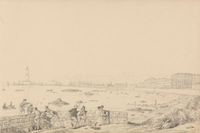 30 megtekintés albuma Tirolban és Olaszországban: Leghorn, Villa Caprille - Általános nézet 1. 1841. szept alkotó: Sir Charles D