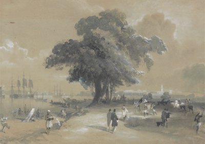 Kalkutta városa és kikötője alkotó: Sir Charles D