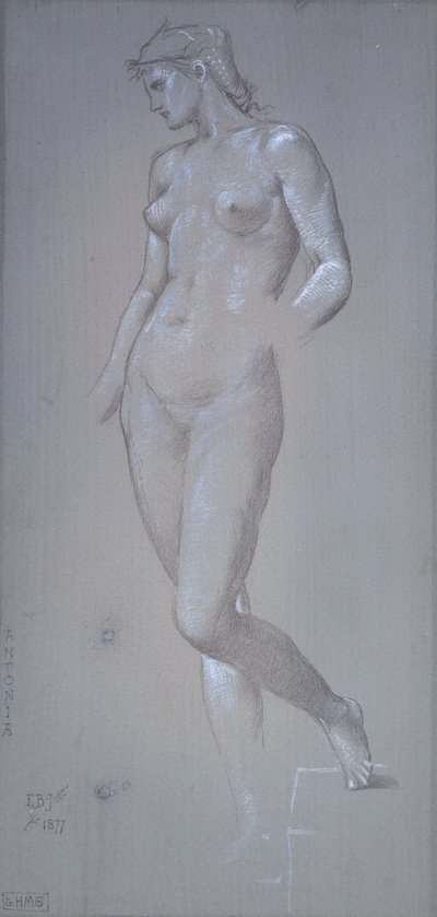 Antonia, 1877 alkotó: Sir Edward Coley Burne Jones