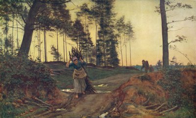 Az erdő munkásai, 1879. alkotó: Sir Ernest Albert Waterlow