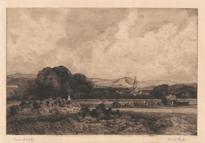 Cornfield Ivinghoe alkotó: Sir Frank Short