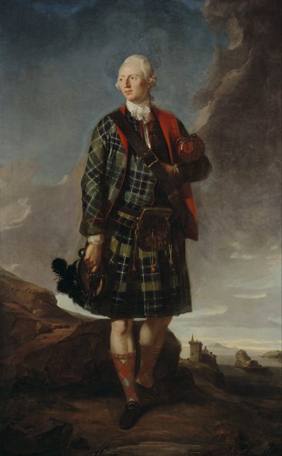Sir Alexander Macdonald (Sir Alexander Macdonald of Sleat), 1744 alkotó: Sir George Chalmers