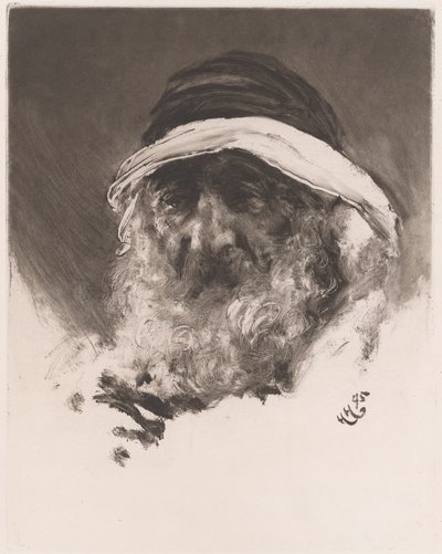Egy arab fej alkotó: Sir Hubert von Herkomer
