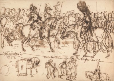 Wellington hercegének temetése alkotó: Sir John Everett Millais