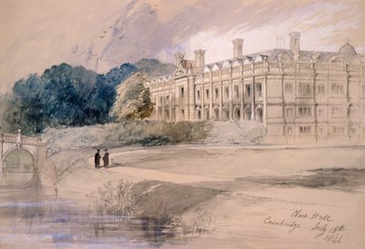Clare Hall, Cambridge, 1846. alkotó: Sir John Gilbert