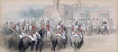 „Mounted Escort at St James