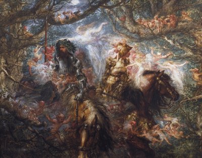 "Az elvarázsolt erdő", 1886. alkotó: Sir John Gilbert