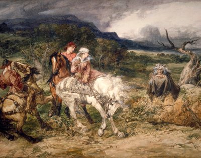 "A boszorkány", 1889 alkotó: Sir John Gilbert