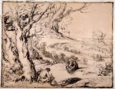 „Timon és Apemantus”, 1883 alkotó: Sir John Gilbert
