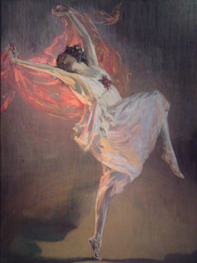 Balerina Anna Pavlova 6-, 7s alkotó: Sir John Lavery