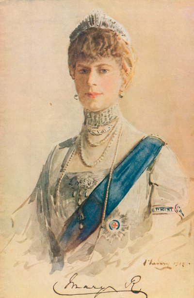 Őfelsége Mária királyné, 1867-1953, 1913 alkotó: Sir John Lavery