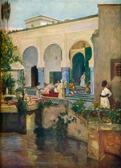 Egy mór hárem belseje, 1907 alkotó: Sir John Lavery