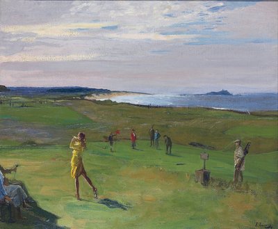 Golfpálya, North Berwick alkotó: Sir John Lavery