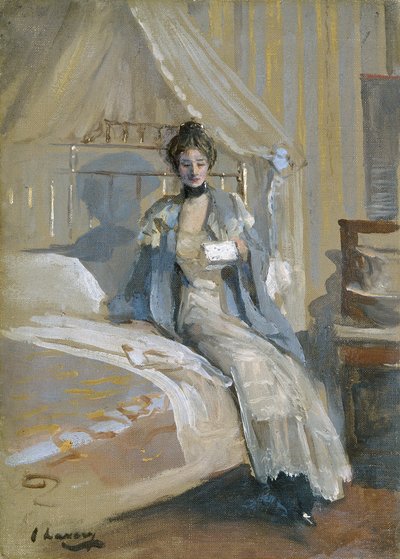 "A levél", 1900-1908 alkotó: Sir John Lavery