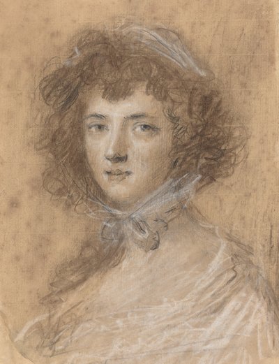 Egy nő feje és mellképe alkotó: Sir Joshua Reynolds